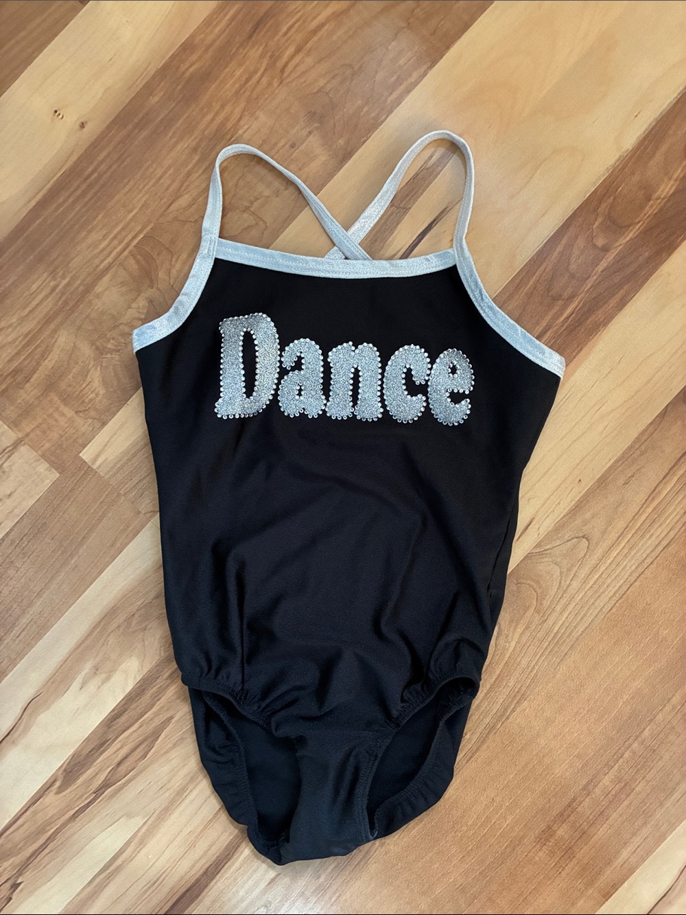 Relectionz Dance Rhinestone Sleeveless Leotard - Size 8